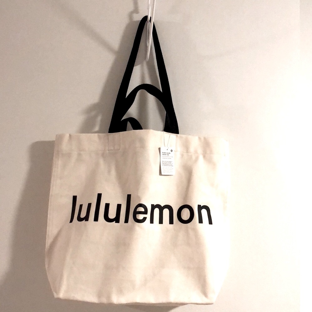 LULULEMON Double-Handle Canvas Tote Bag 17L